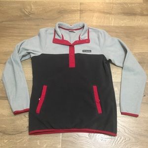 Colombia Snap Button Fleece Pullover